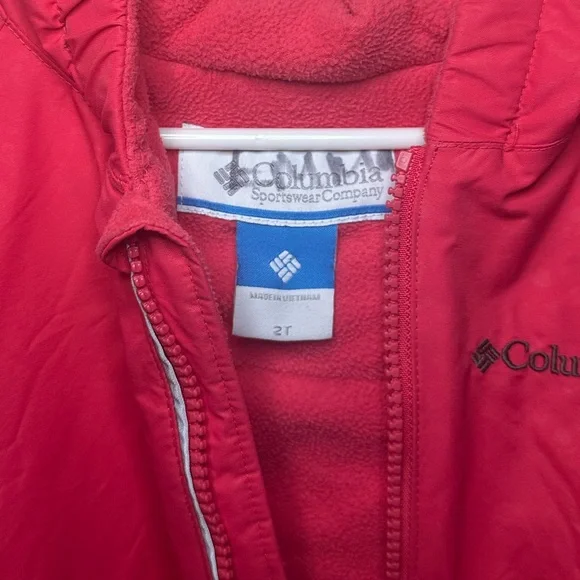 Columbia Two-Tone Pink and Gray Snowsuit - Picture 6 of 9